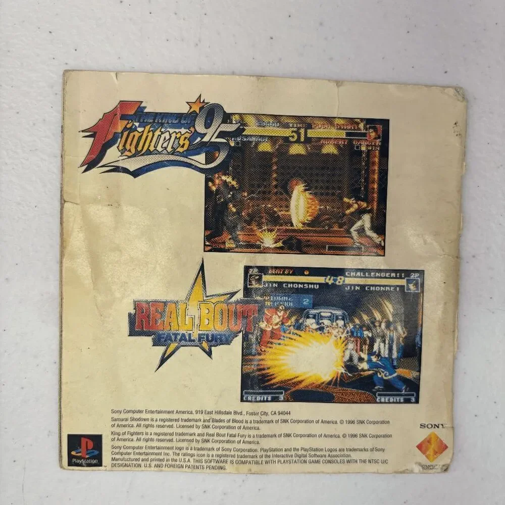 Samurai Showdown III 3 Blades of Blood (PlayStation PS1) Complete w/ Manual‎ CIB